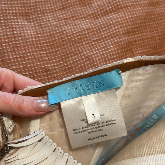 Chosen by Kyha Jones Mini Dress Ivory - Picture 3 of 9